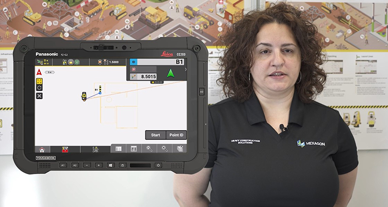 Leica iCON site v7.8 Auto-ancrage dans les applications d'implantation